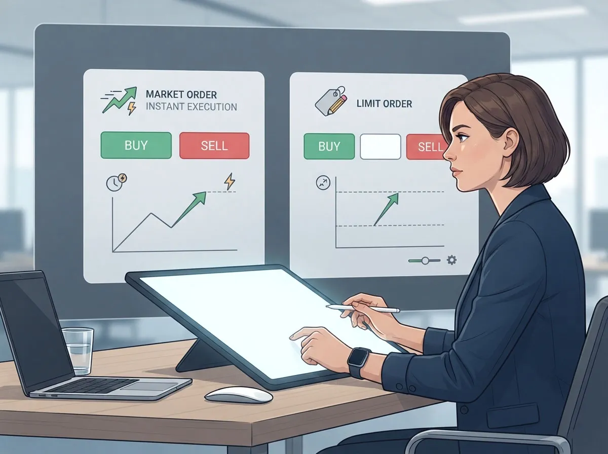 Market order vs limit order