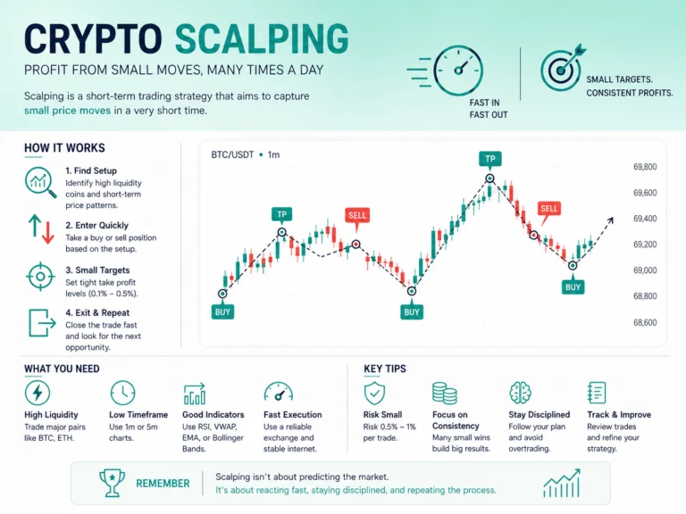image explaining crypto scalping strategy