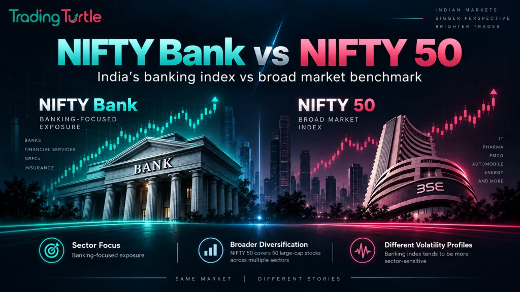 Indian's banking index vs market benchmark