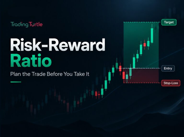 risk-reward ratio in trading explained as an illustrative visual